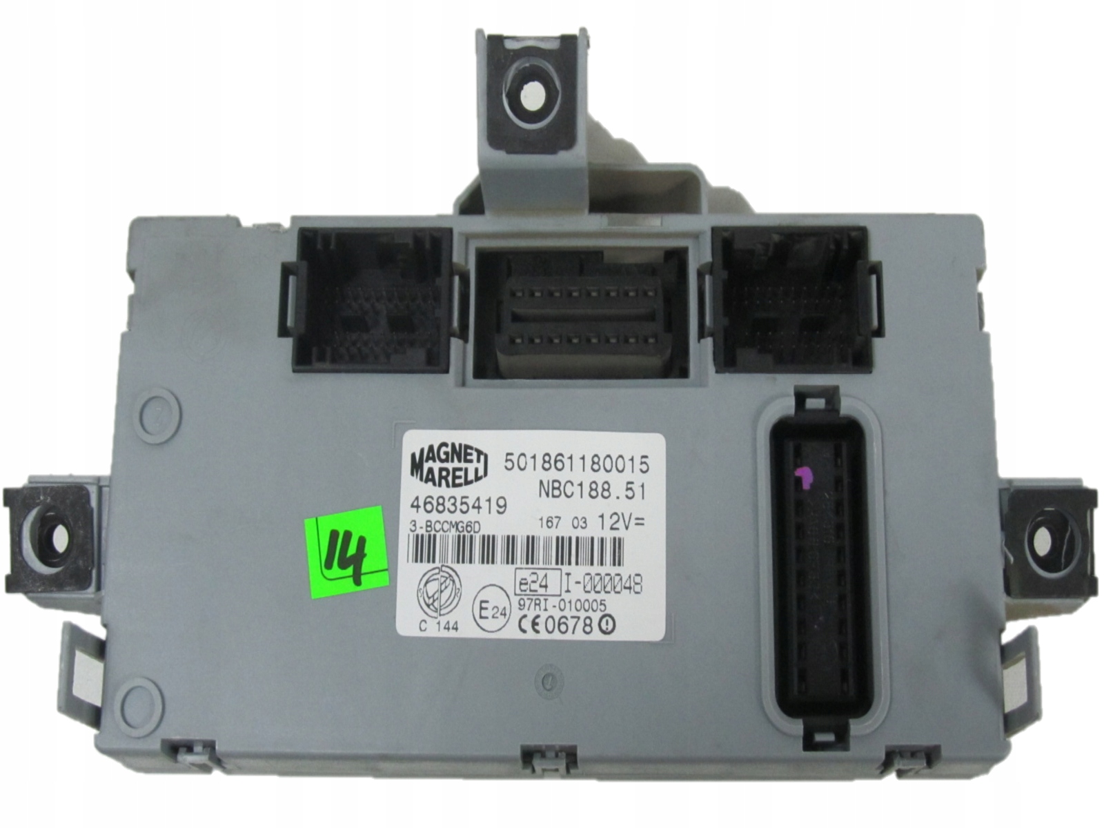 FIAT PUNTO MODUŁ BSI 501861180015 46835419