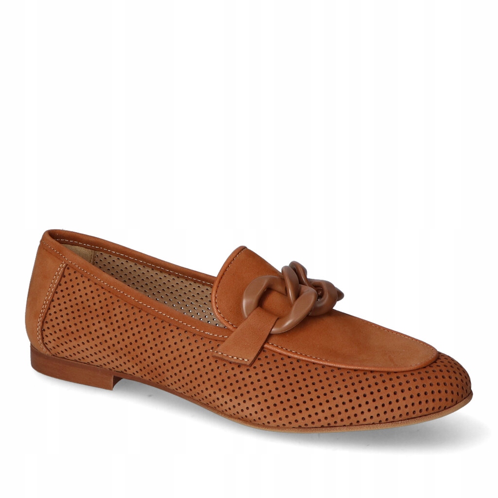 Mokasíny Fabio Fabrizi 931 Camel semiš 40