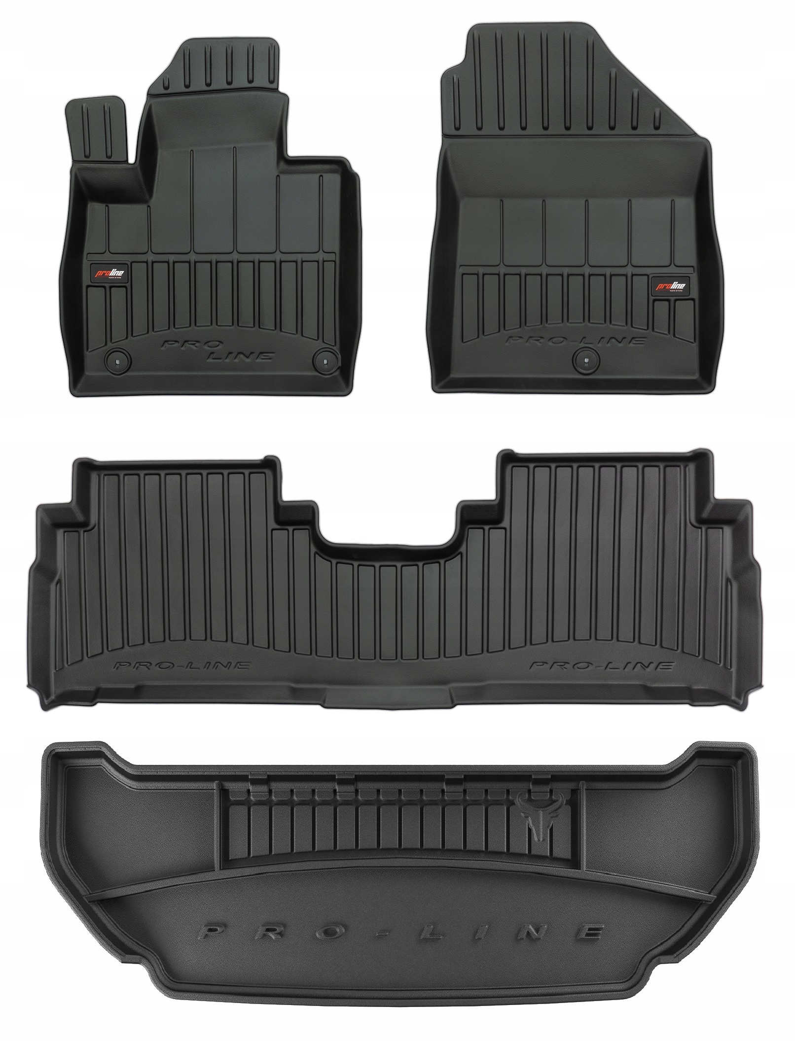 Set 3D gumové rohože Kia Sorento 3 od roku 2015