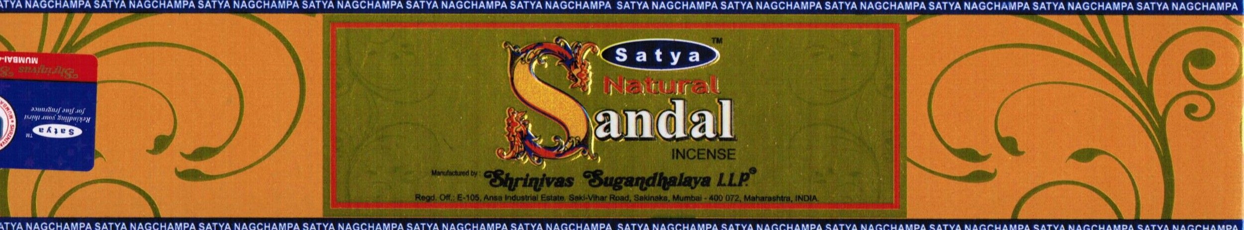 

Kadzidzidełka Drzewo Sandałowe Satya Indie 15g