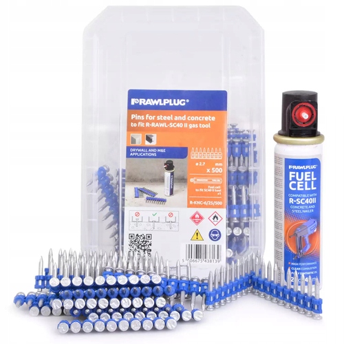 

Gwoździe Do Betonu Stal 22mm 500szt Gaz Rawlplug