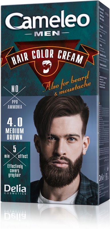 

Delia Cameleo Men Farba Do Brody Wąsów 4.0 Śr.brąz