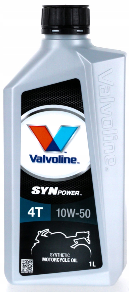 

Valvoline Synpower 4T 10W50 Motorcycle Oil 1L