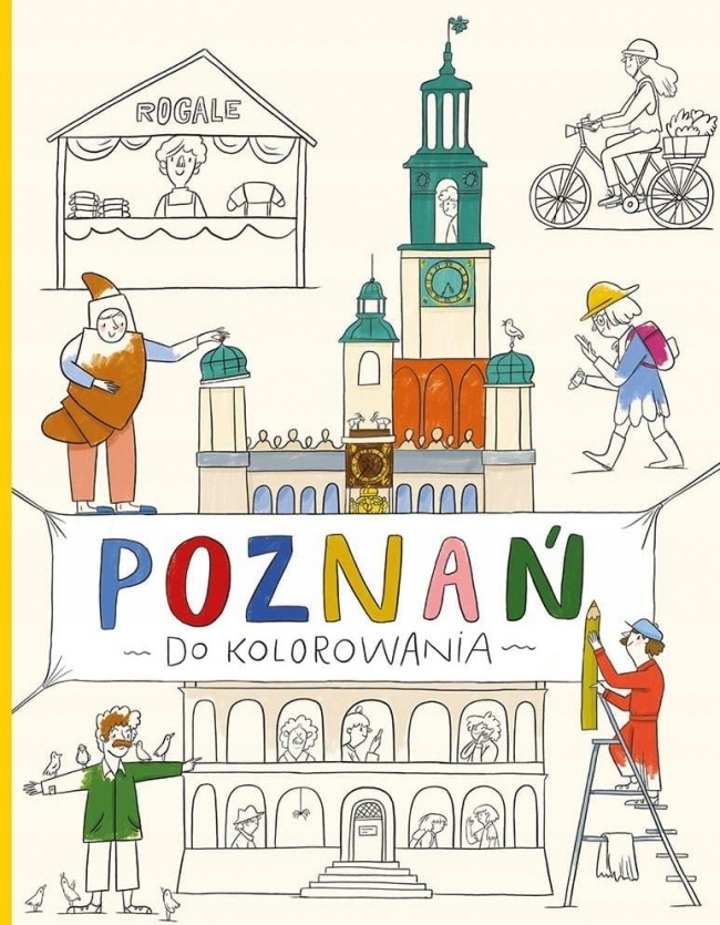 Poznań do kolorowania Ola Woldańska-Płocińska