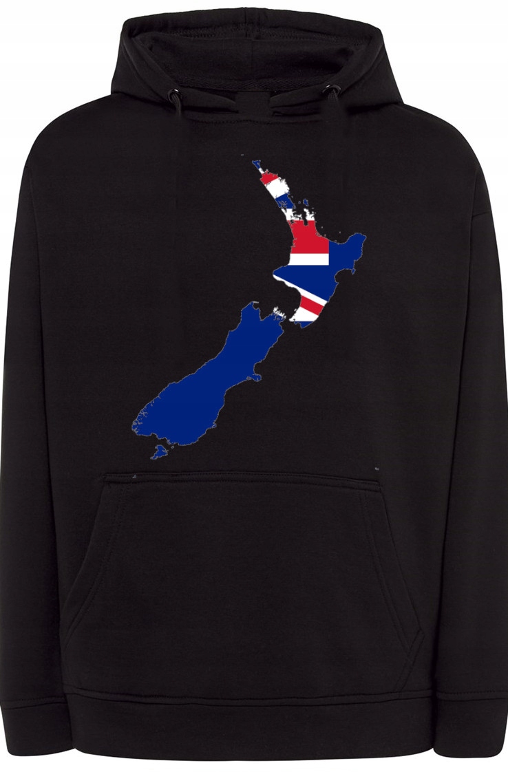 Nový Zéland Pánská módní Mikina S Kapucí r.XL