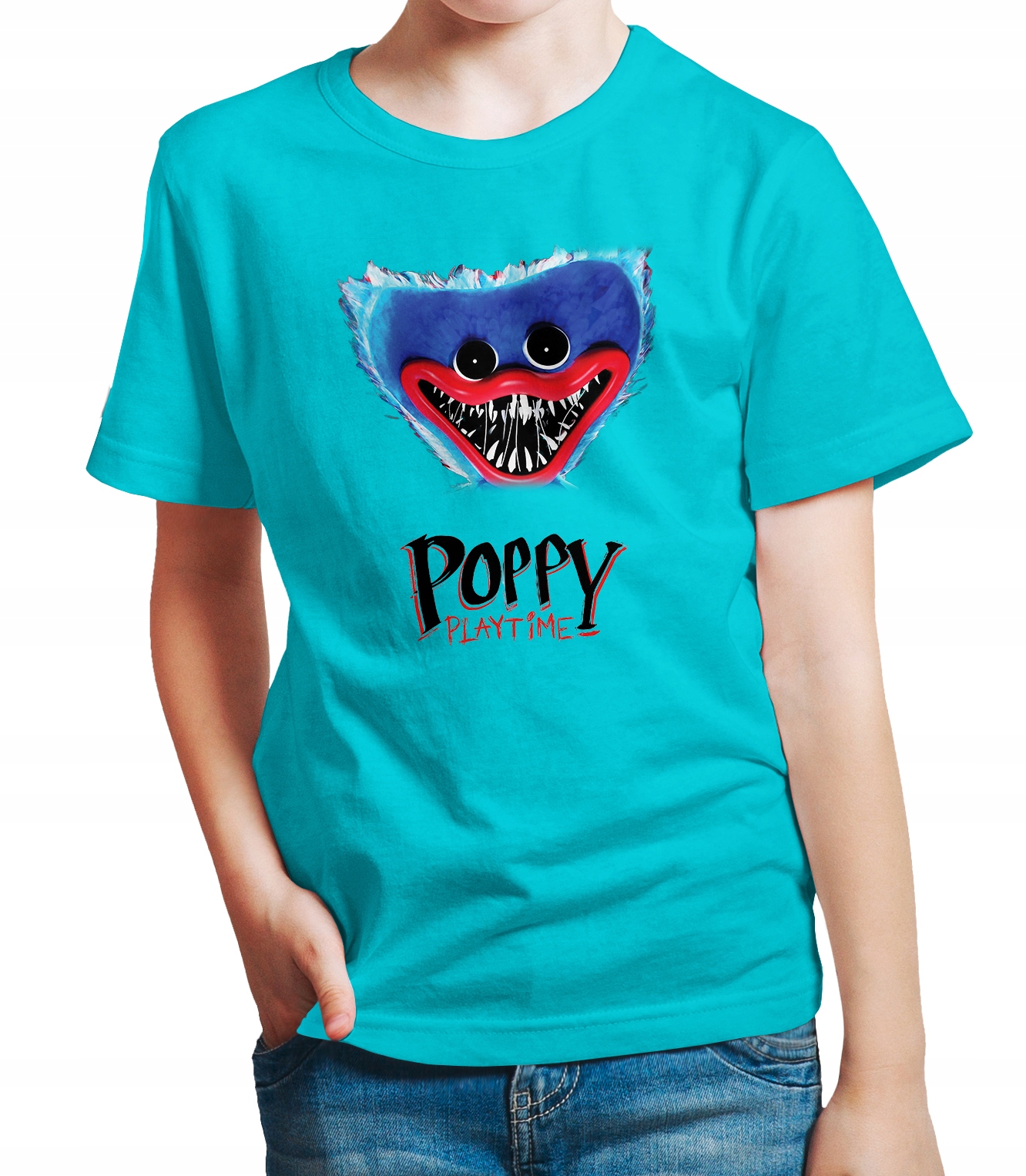 

Koszulka dziecięca Poppy Playtime huggy wuggy 128