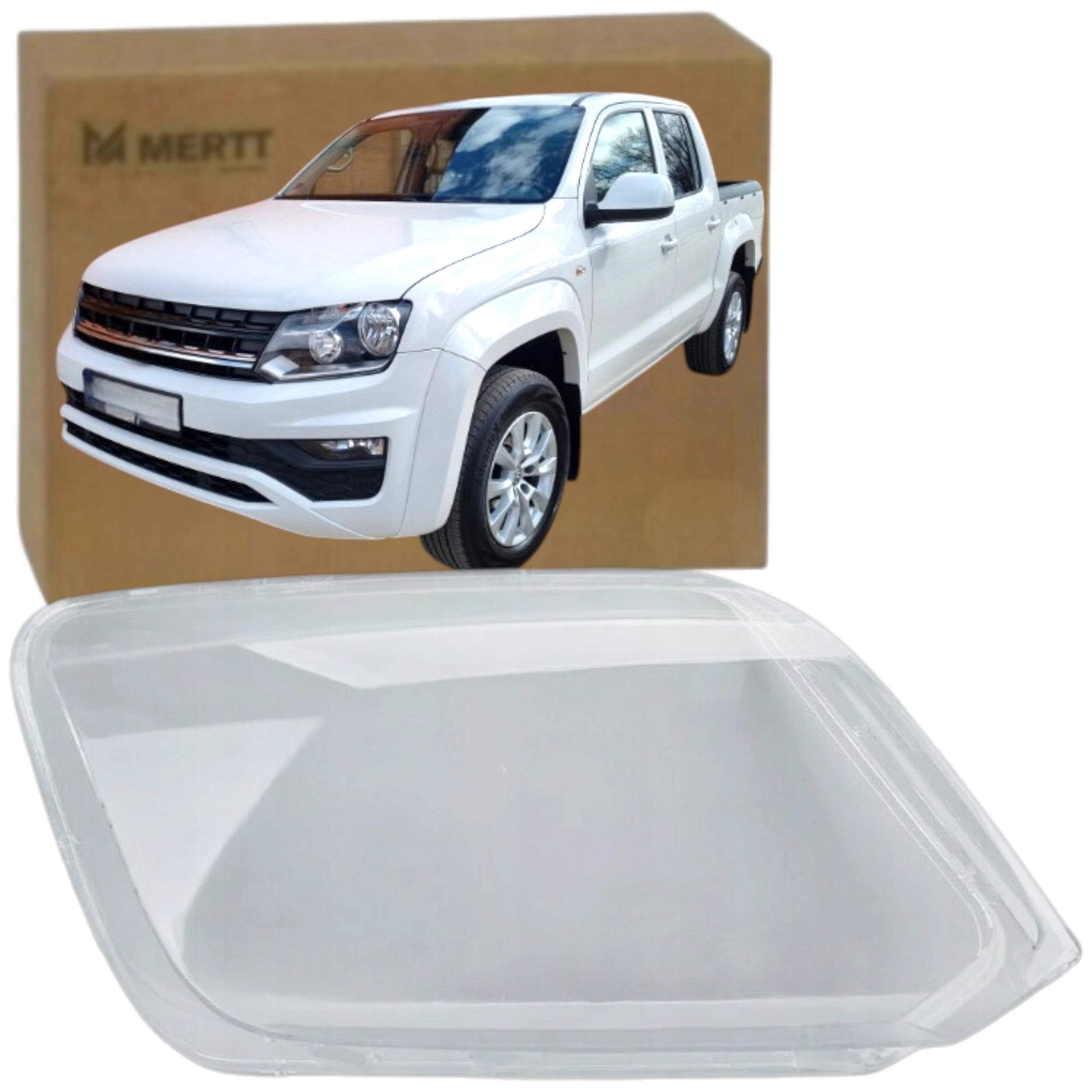 Volkswagen Amarok 2009-2021 Pravé Sklo Sklo Světlometu Předního Světla