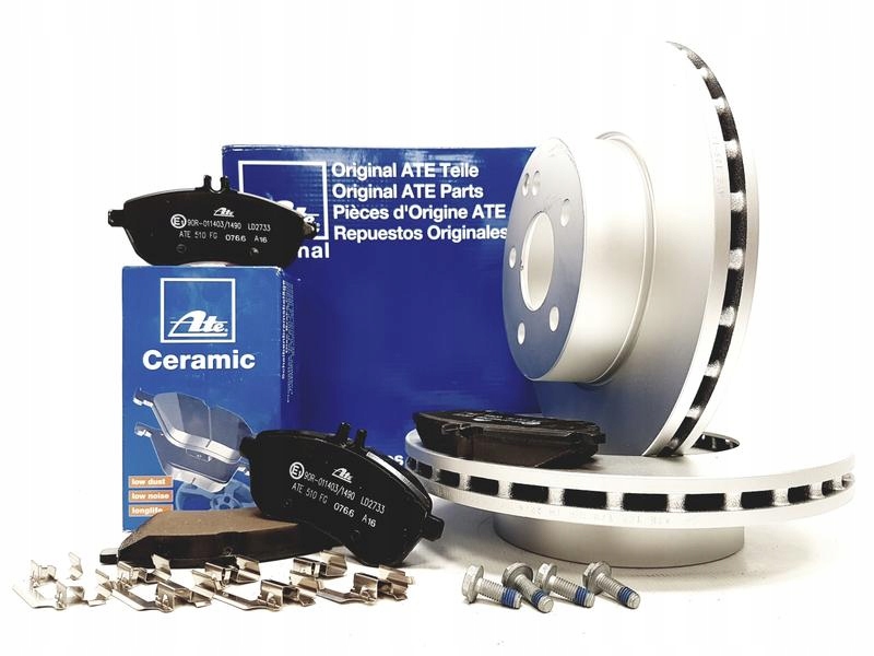 

Ate Tarcze+klocki Ceramic Przód Mercedes C W204