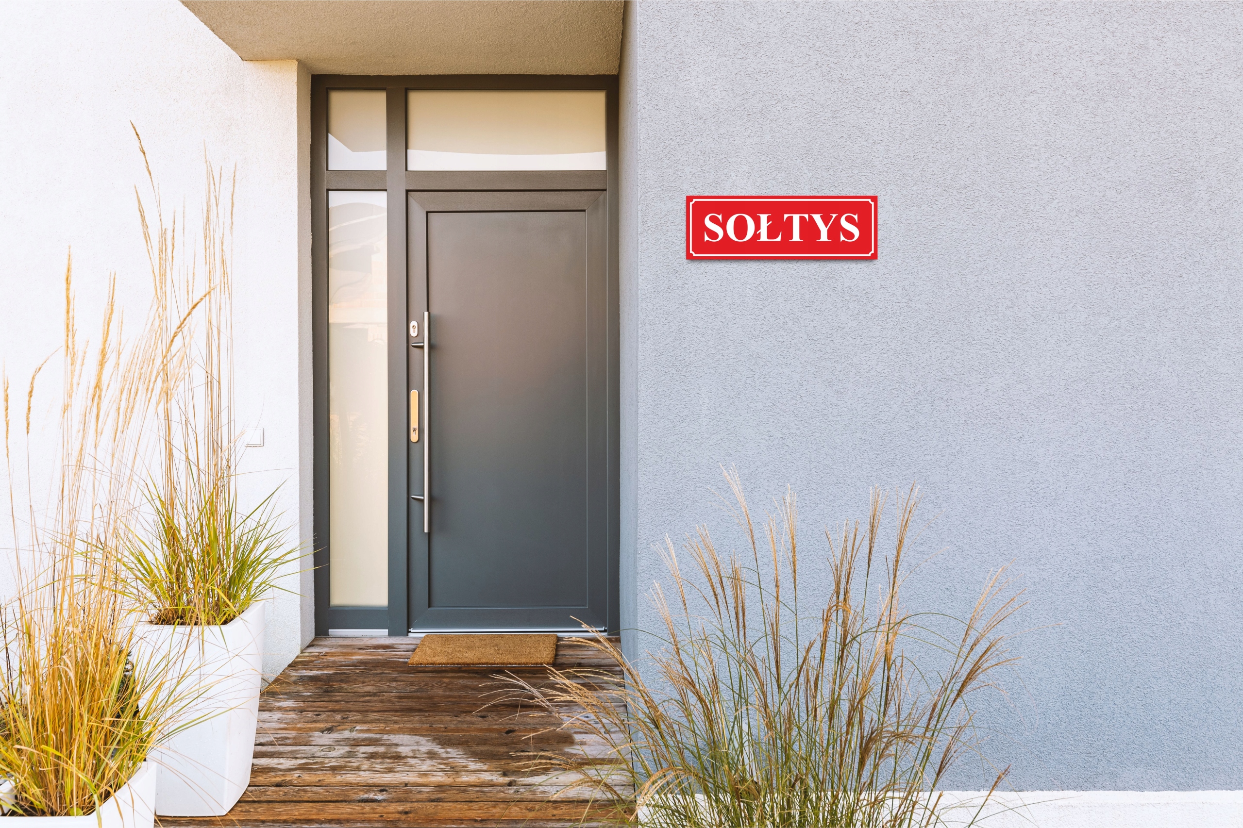 Tabliczka Sołtys Tematyka inna