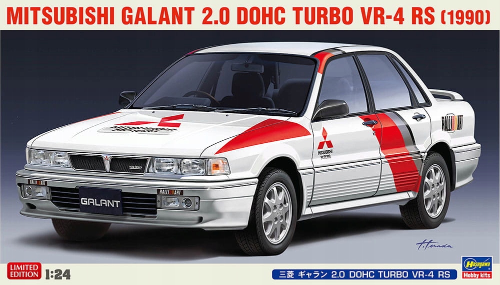 Mitsubishi Galant 2.0 Dohc Turbo VR-4 Rs 1:24 Hasegawa 20627