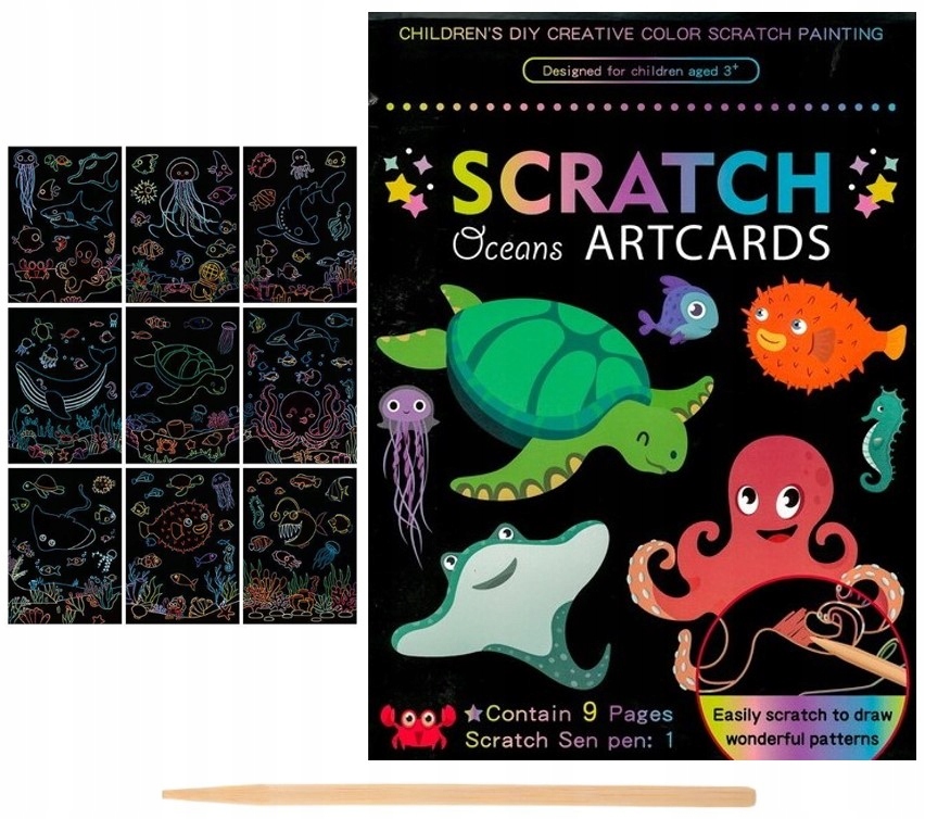 

Wydrapywanka Zdrapywanka Kolorowanka Dla Dzieci