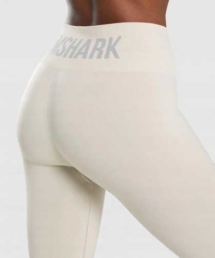 GYMSHARK LEGGINSY SPORTOWE DŁUGIE GŁADKIE BEŻOWE M 0Z3E4_B* Kod producenta GLLG4280