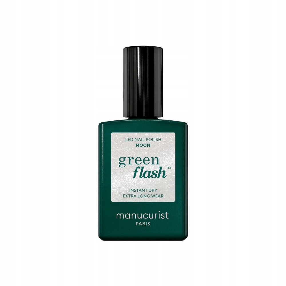 Trvalý lak na nehty Green Flash Nail Polish Moon 15 ml Manucurist