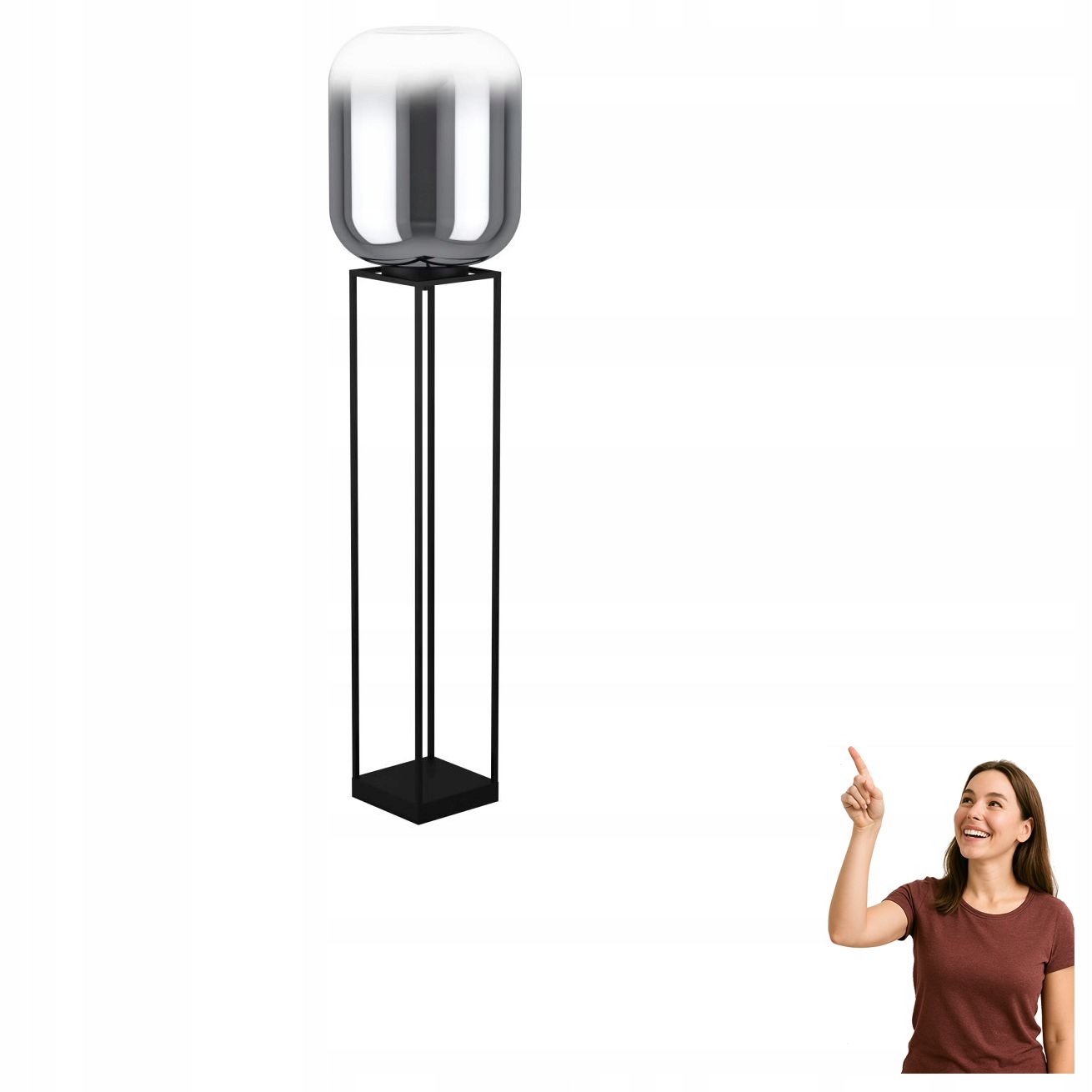 Podlahová lampa Bulciago 39989 Eglo