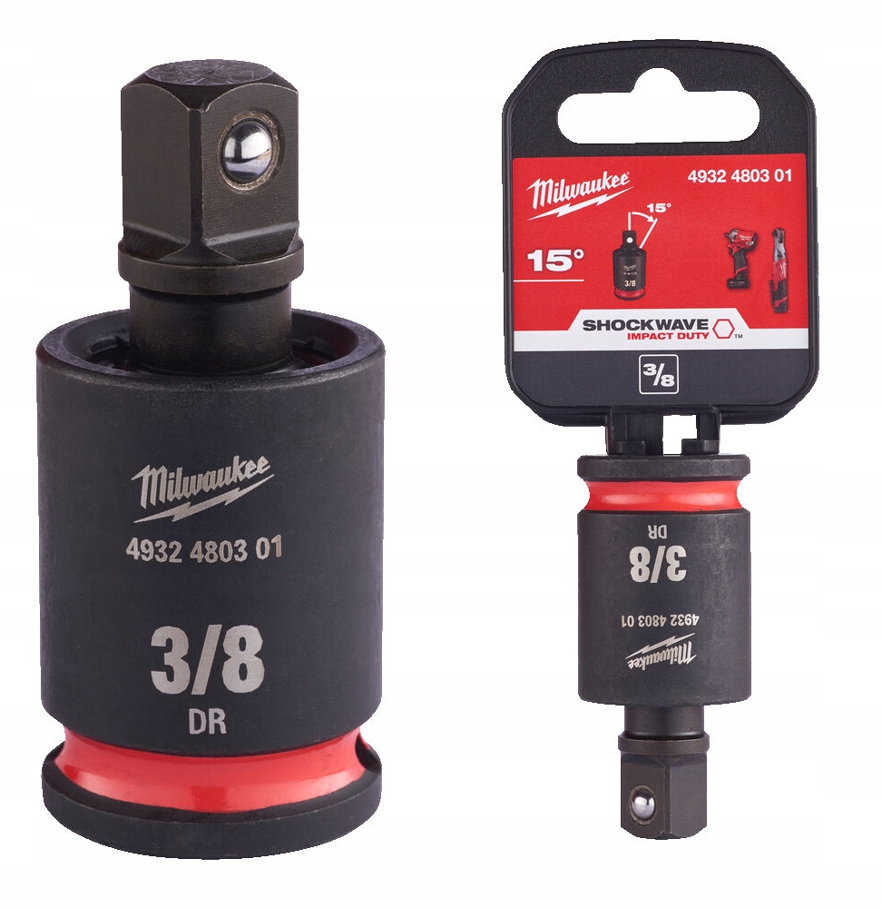 

Milwaukee Udarowy Adapter Kątowy Z 3/8 Na 3/8 15°