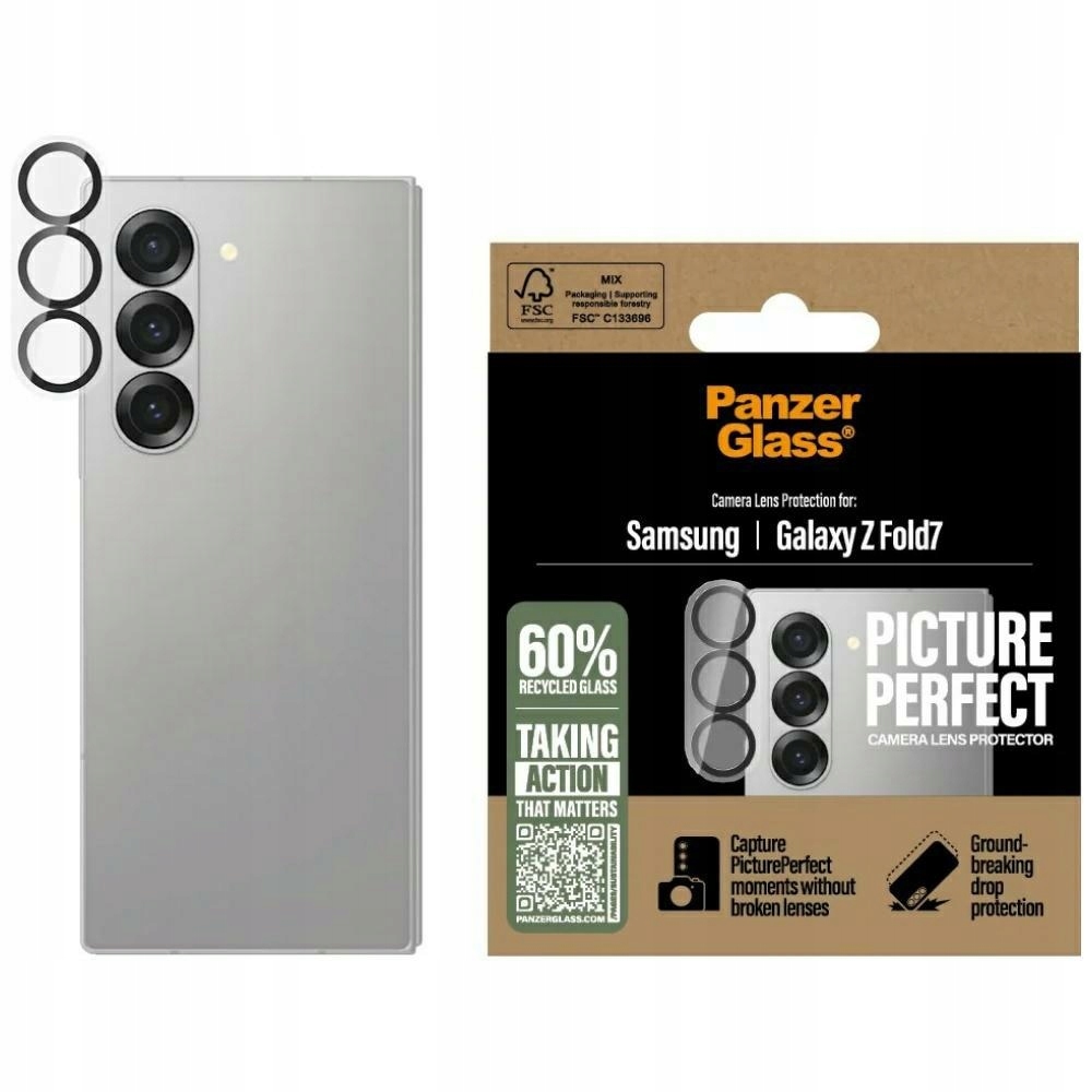 Tvrzené sklo na objektiv PanzerGlass pro Samsung Galaxy Z