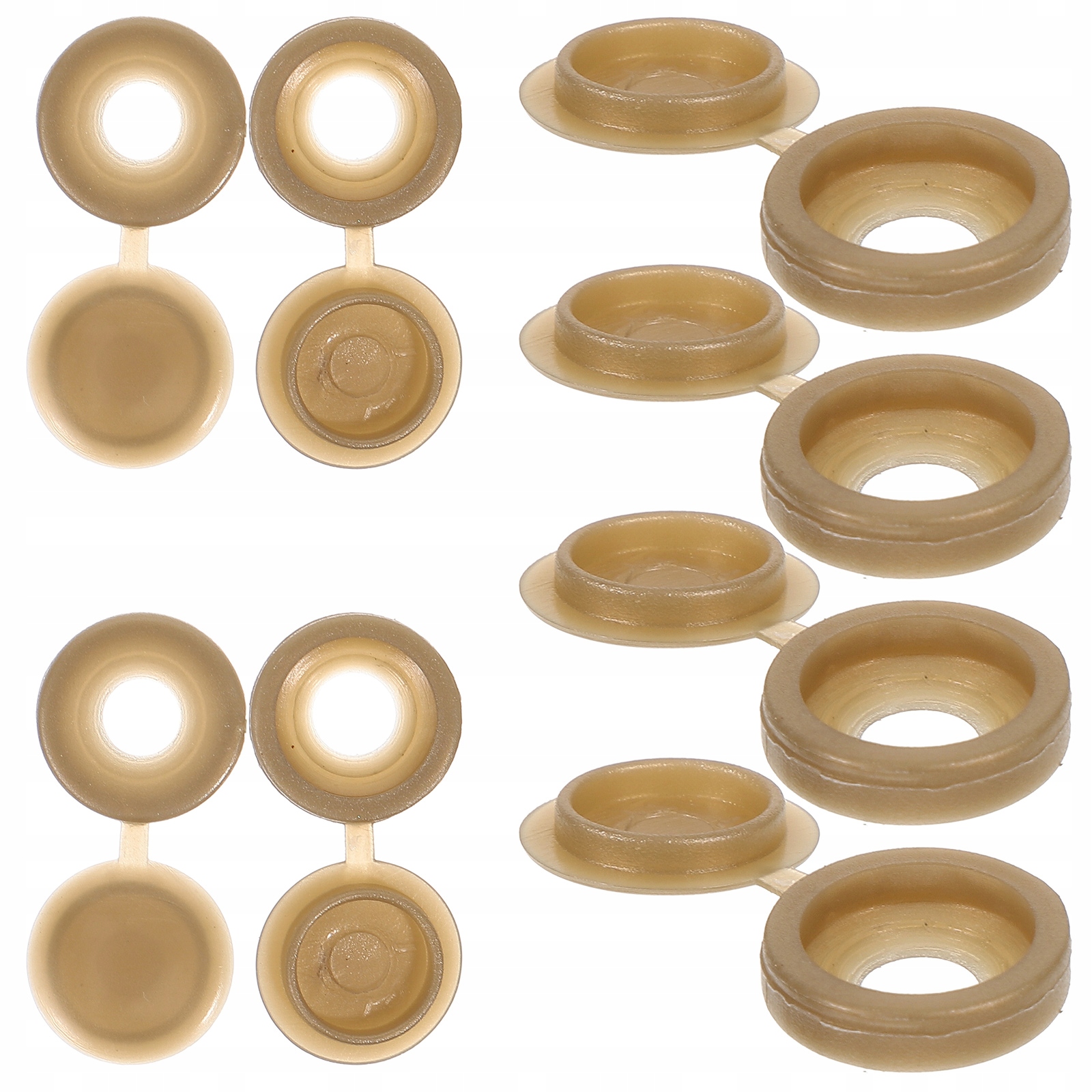 ZAŚLEPKA OCHRONNA NA ŚRUBĘ 100 szt Marka bez marki