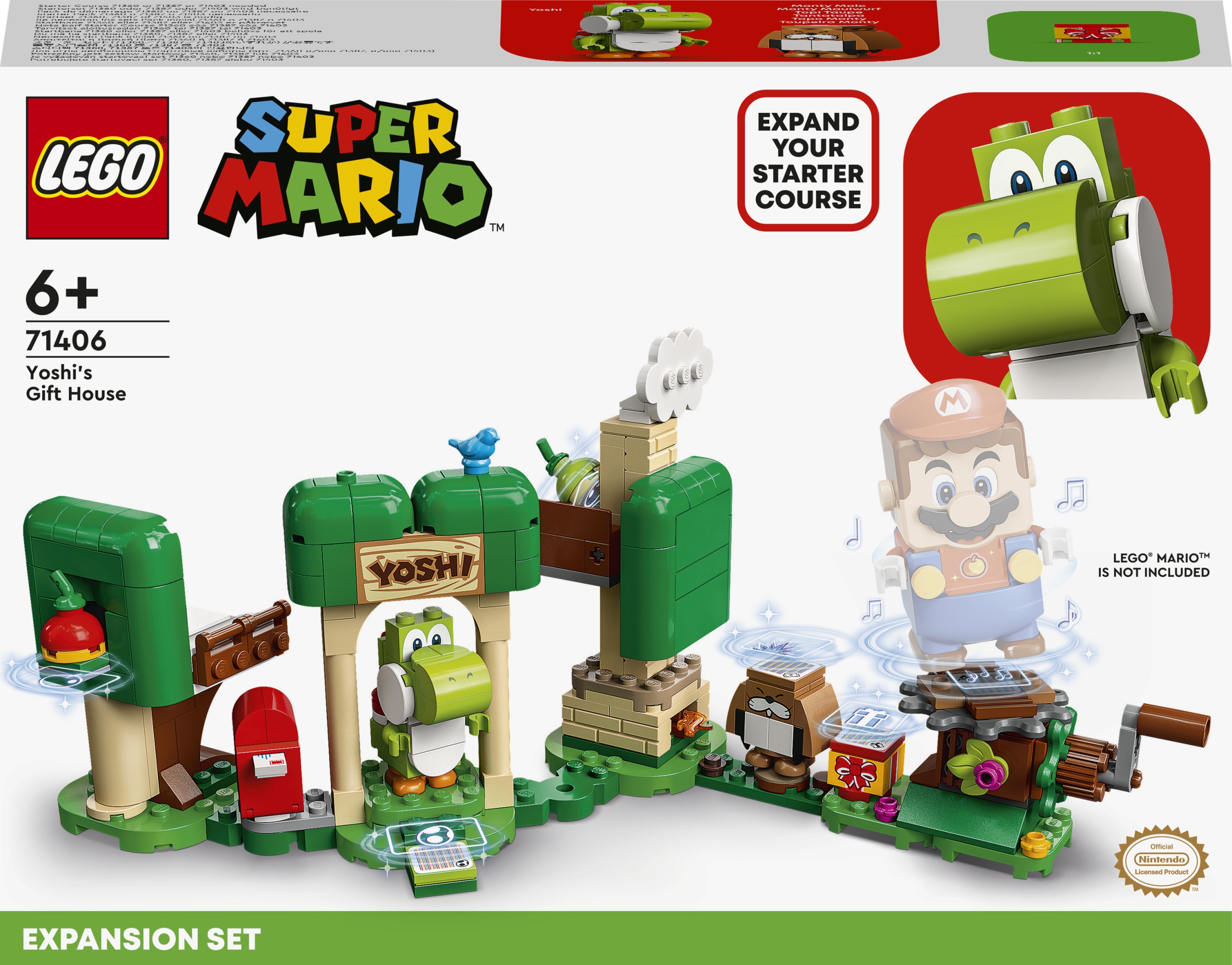 

Lego Mario 71406 Dom prezentów Yoshiego