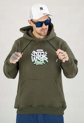 Mikina Diil S Kapucí Wear khaki