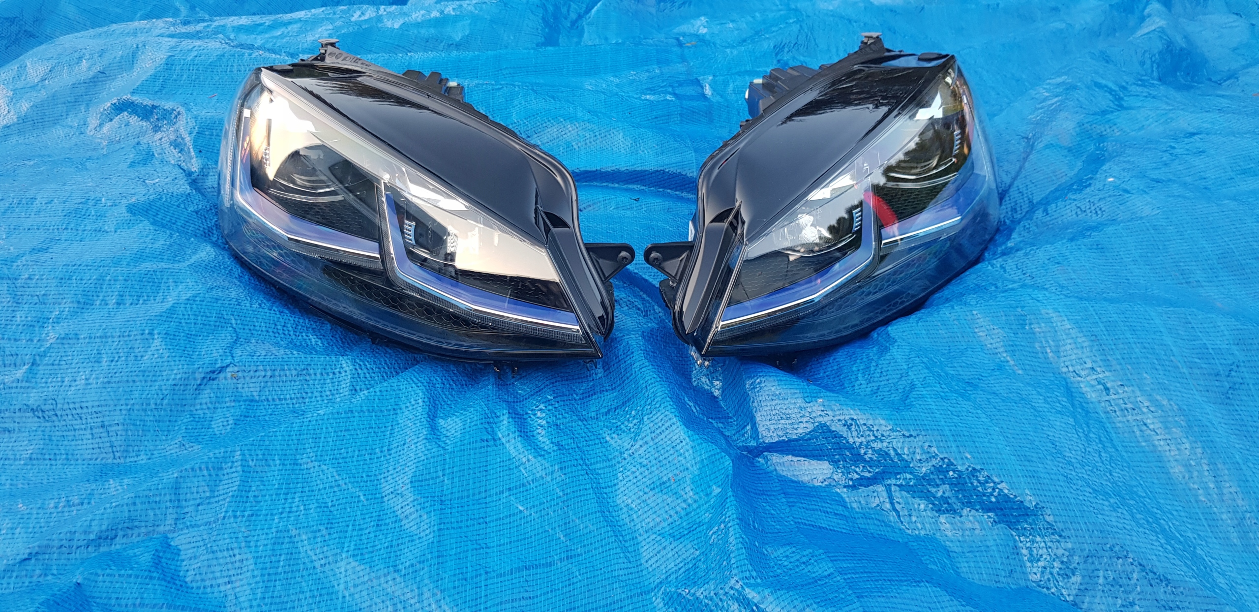 KOMPLET LAMP PRZÓD VW GOLF 7 5G1941035N 5G1941036N