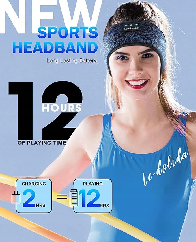 Słuchawki Bluetooth TPfocus - idealne do spania, gwarantują komfort EAN (GTIN) 53266422