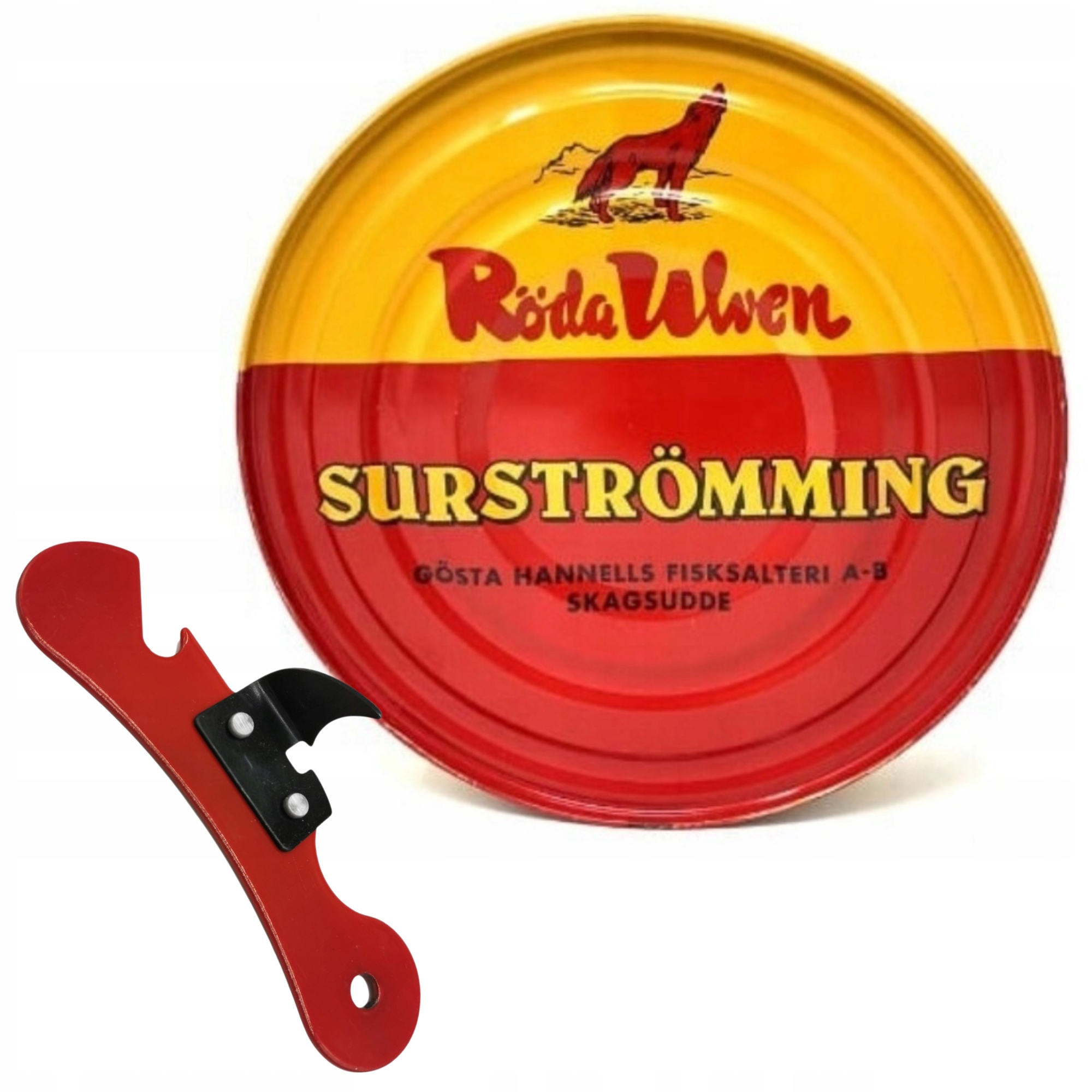 Surstromming Śmierdzące Śledzie Kiszone 400g Puszka Otwieracz Importer