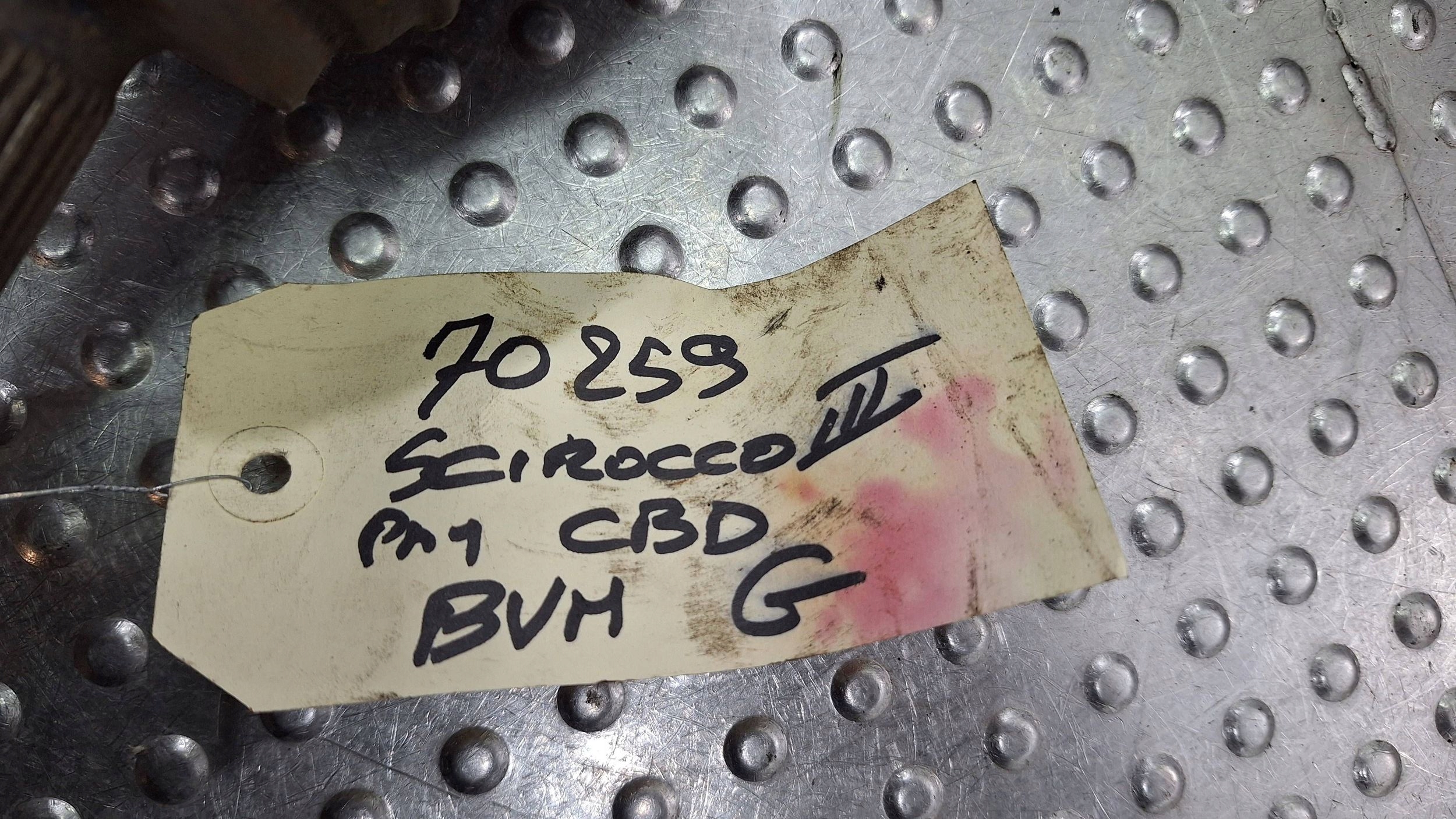 semi-axis left front 1K0407271HM AUDI A3 8P VW SCIROCCO III 2.0 170KM 08-17