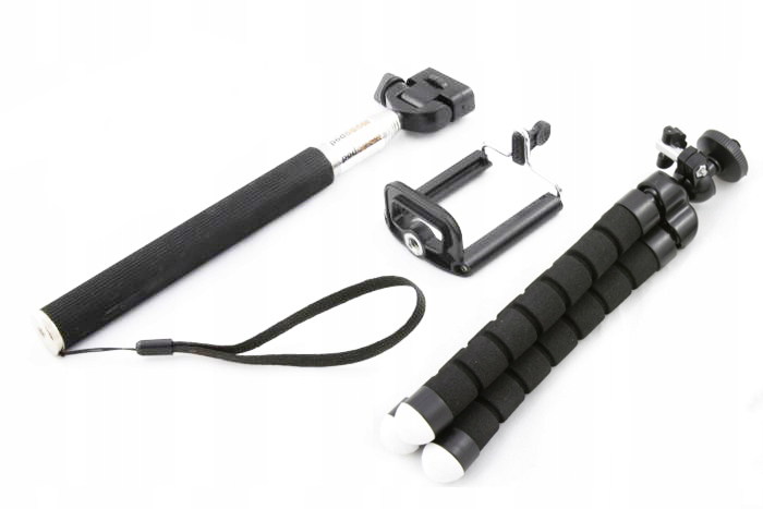 

Zestaw Selfie 3w1 Statyw Monopod Uchwyt na Telefon