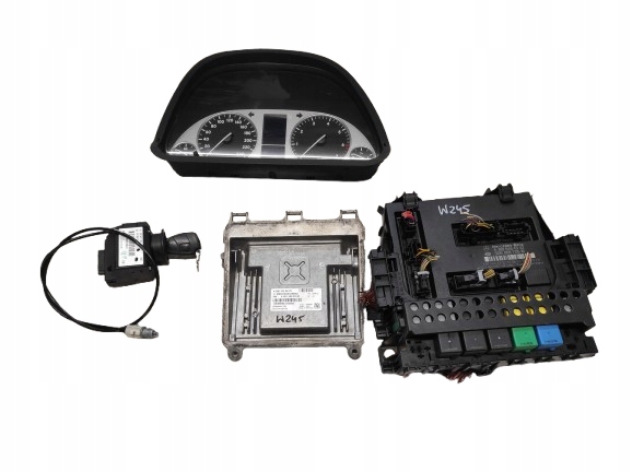 MERCEDES B W245 05- 2.0 T ZESTAW STARTOWY STEROWNIK A2661536879