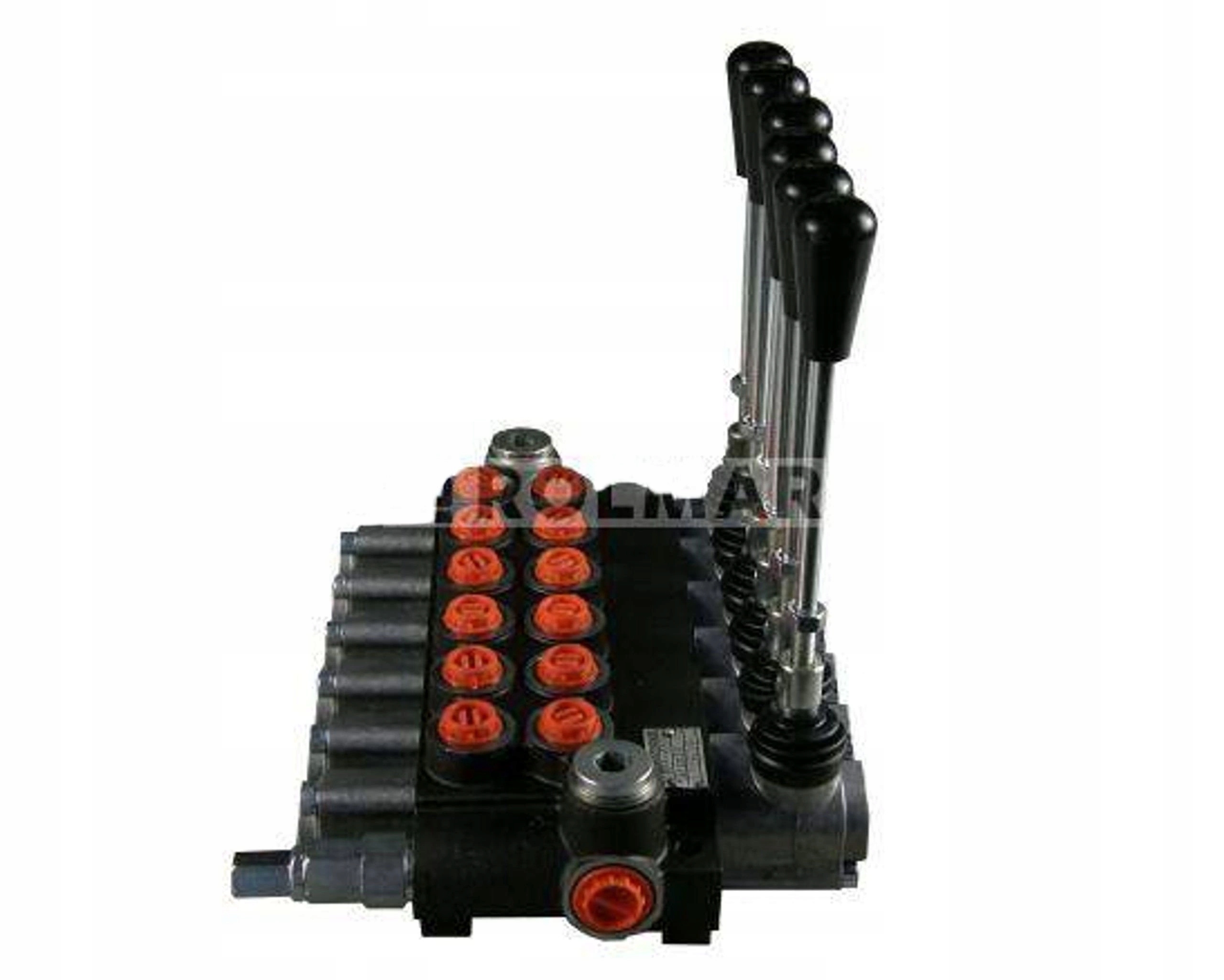 Šestisekční hydraulický rozdělovač 40L