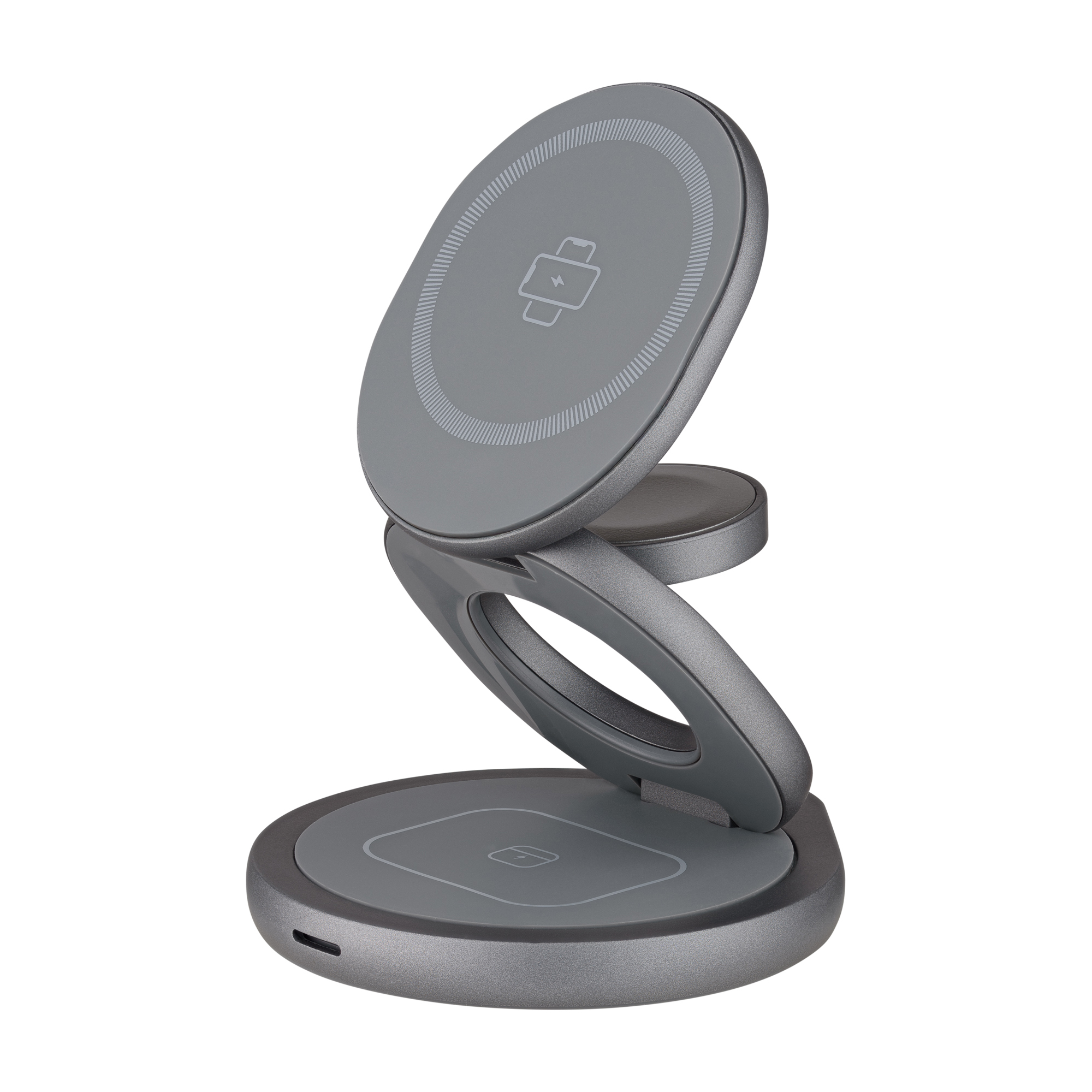 Qualo Rychlonabíječka a držák telefonu s výkonným 3W1 24W MagSafe