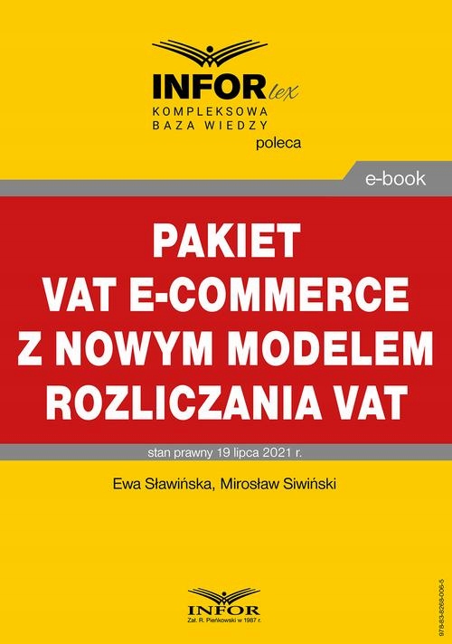PAKIET VAT E-COMMERCE Z NOWYM MODELEM ROZ.. EBOOK