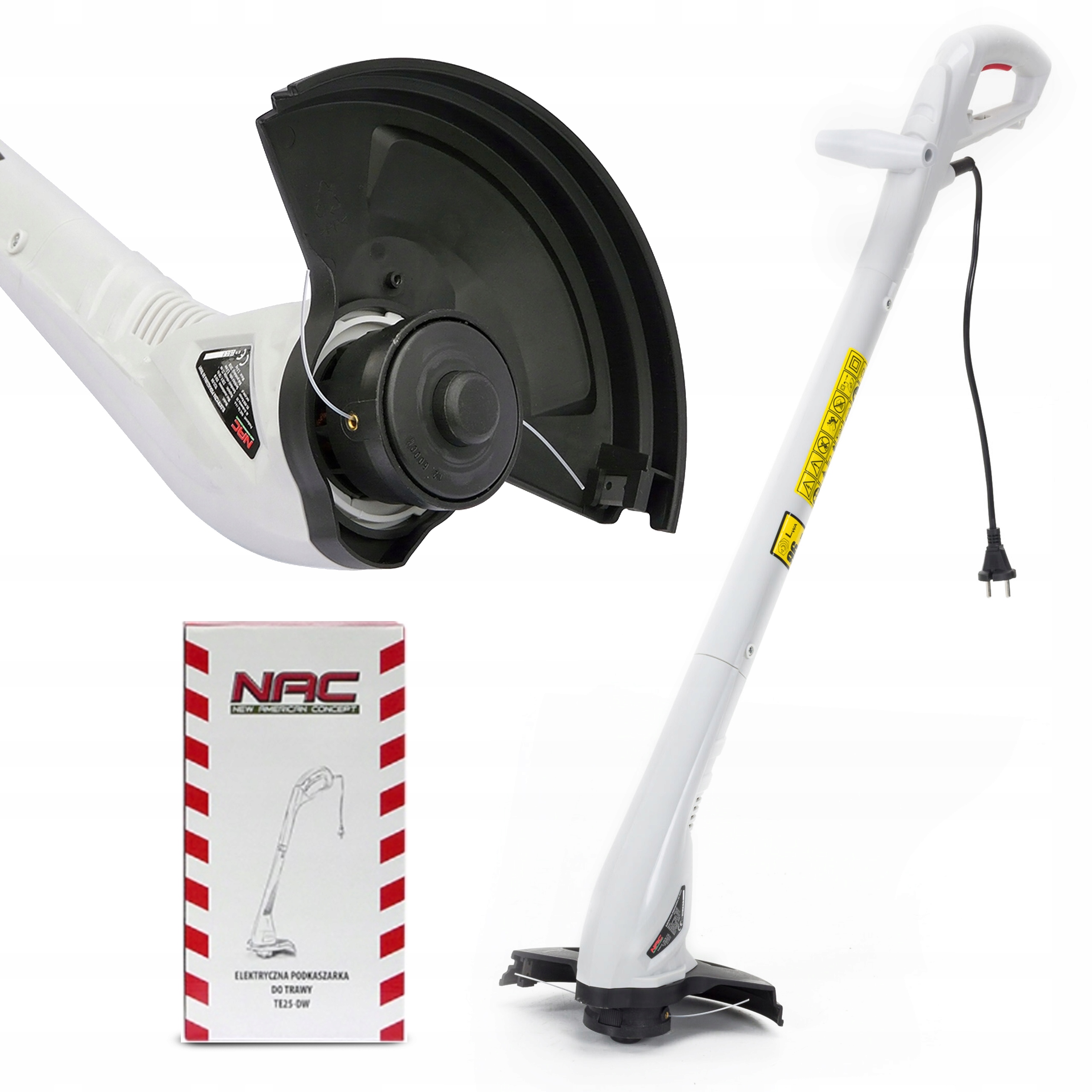 

Nac TE25-DW Podkaszarka elektryczna 250W kosa 22cm