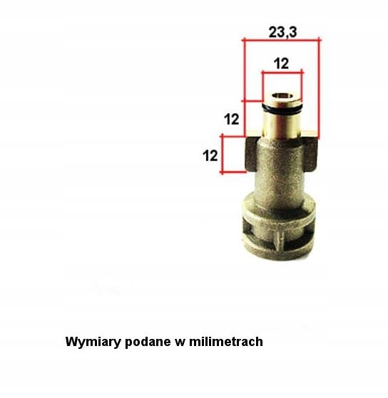 ZESTAW LANCA PŁASKA DYSZA DO MYJKI BOSCH FAIP Marka Espero