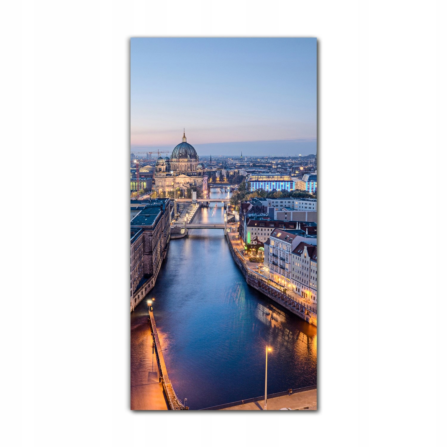 

Obraz na szkle do sypialni 60x120 Berlin stolica