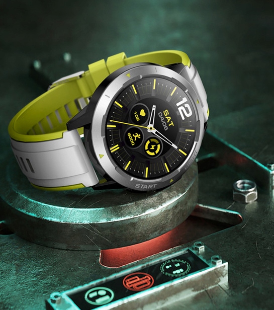 SMARTWATCH ZEGAREK SPORTOWY MĘSKI SMART WATCH DAMSKI PULS PULSOMETR SP02 BT Transmisja danych brak