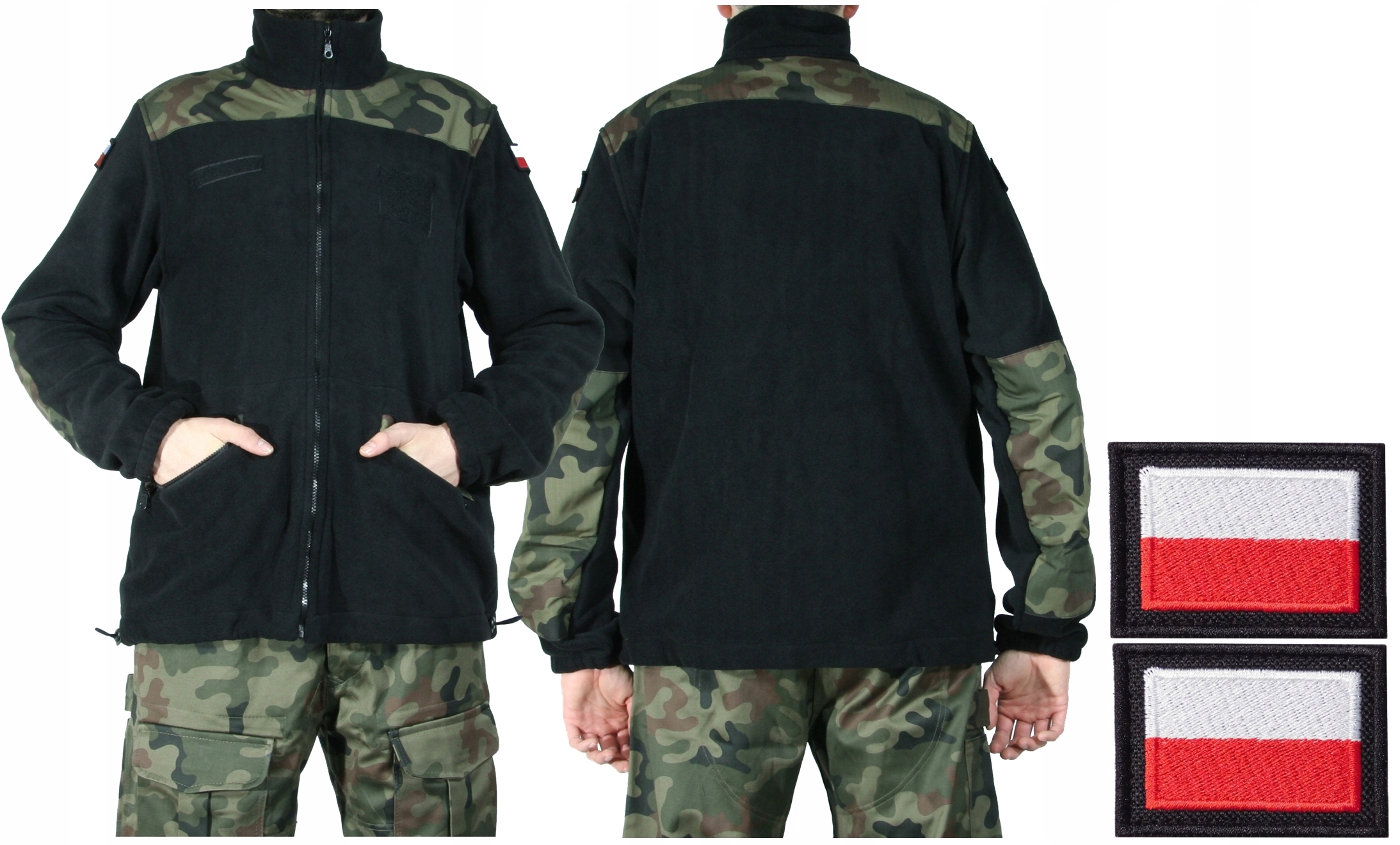 

Polar Wojskowy Moro WZ93 Mon Bluza Flagi roz.M