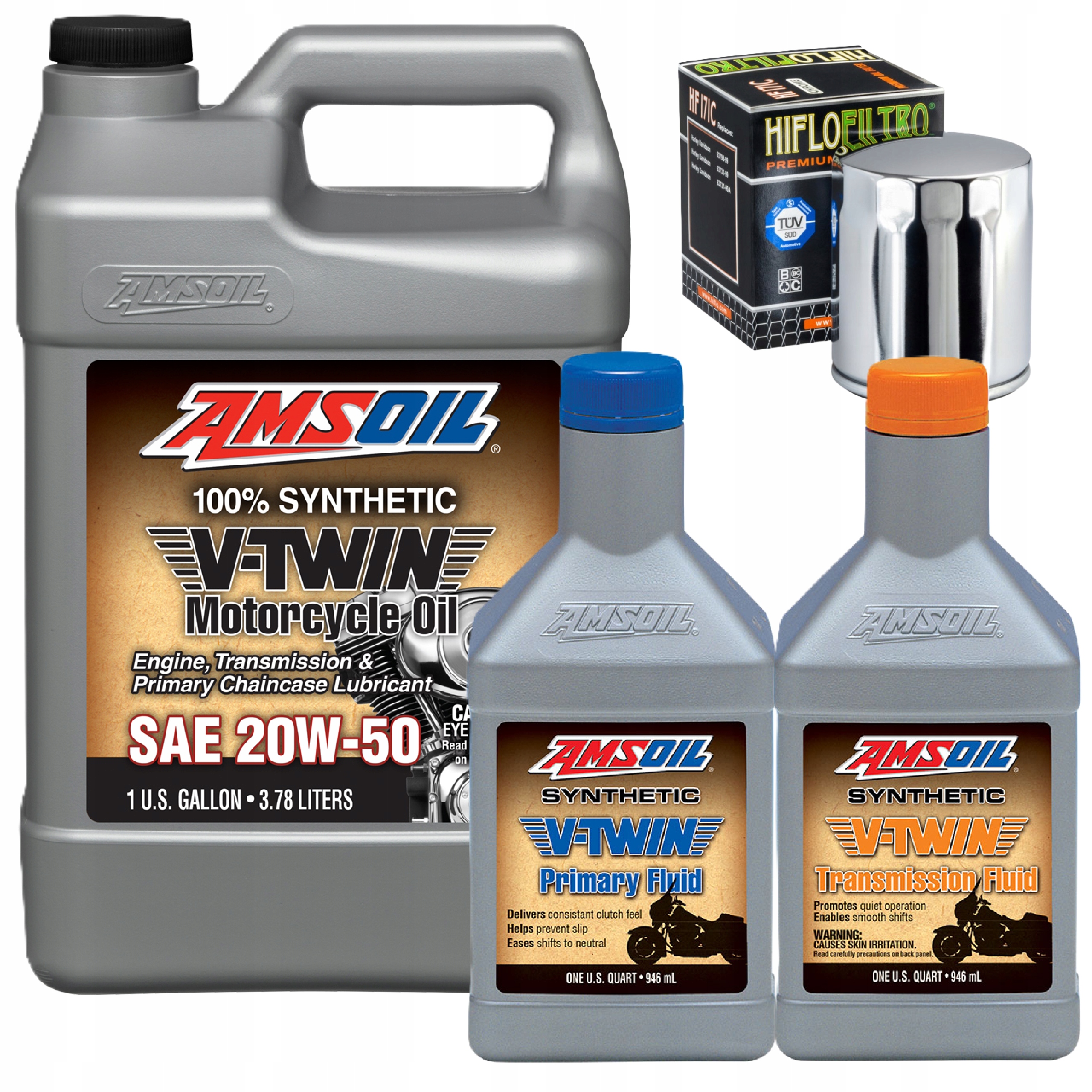 Amsoil 20v50 prevodovka spojka filtračný set pre Harley Davidson