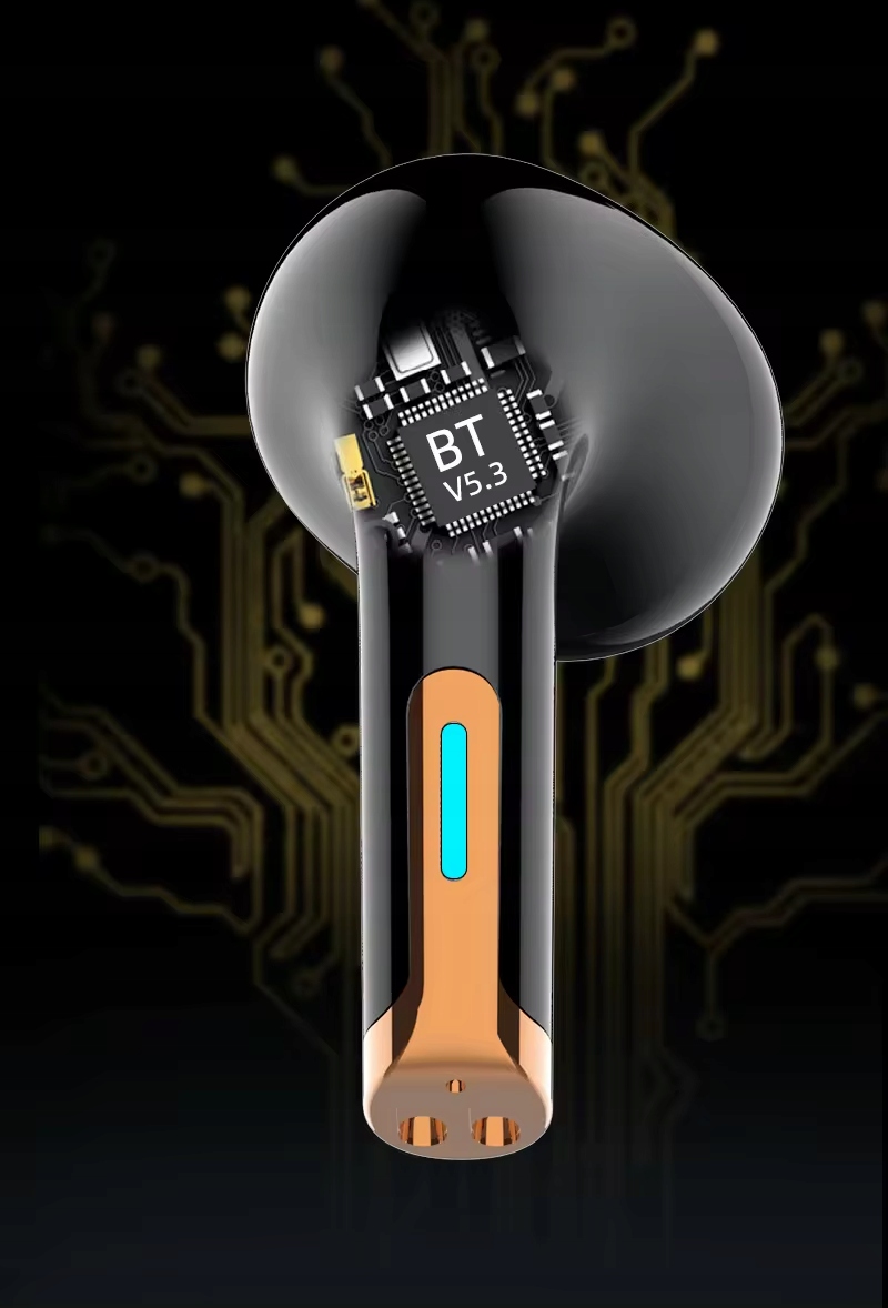 SŁUCHAWKI BEZPRZEWODOWE TWS BLUETOOTH 5.3 ANC + POWERBANK LED Transmisja sygnału Bluetooth