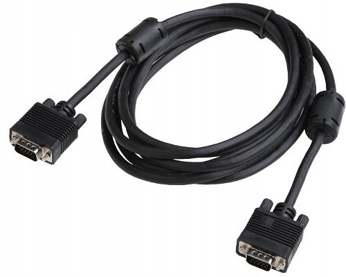 KABEL VGA do MONITORA 2xWTYK D-SUB 15pin 3,0m 4352
