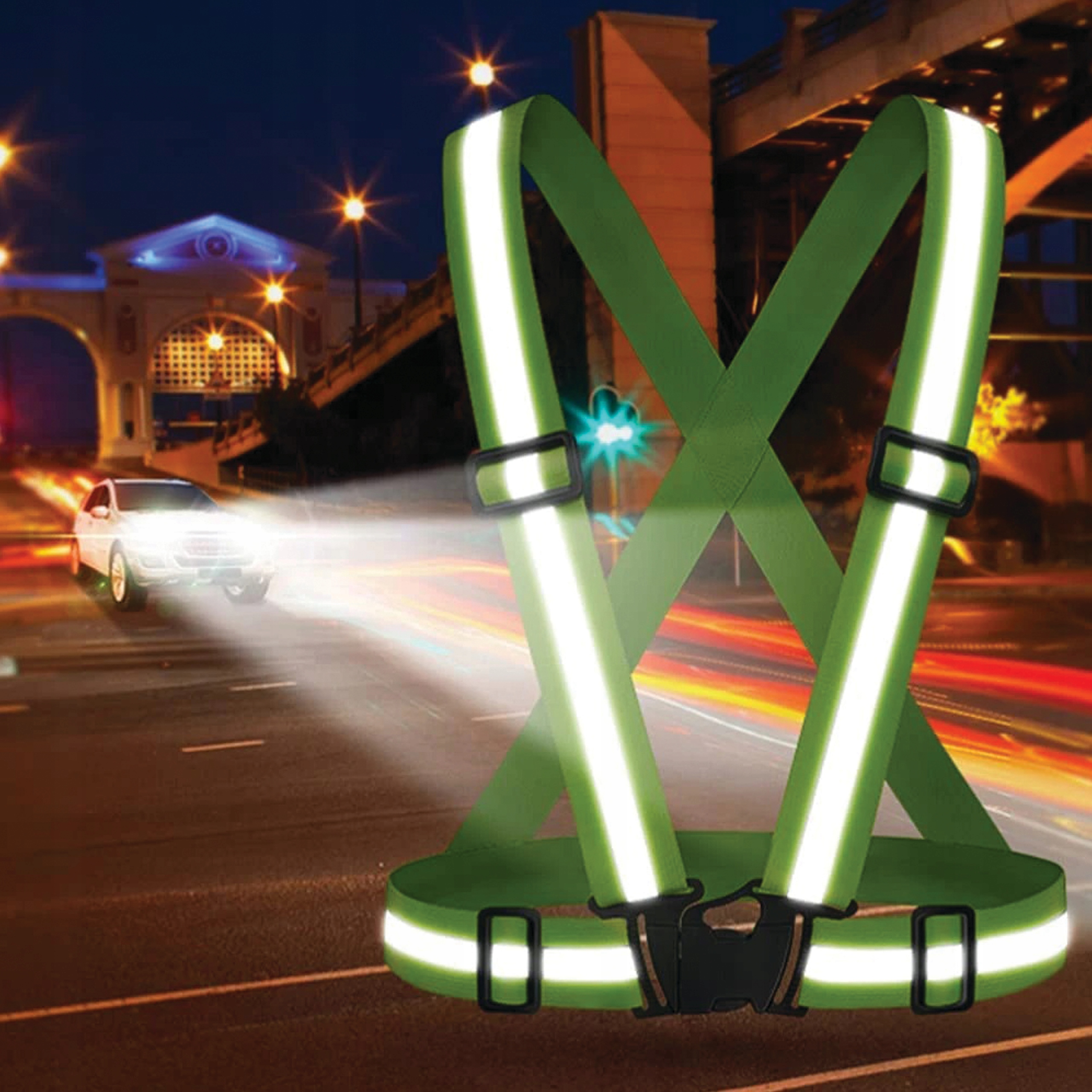 SZELKI ODBLASKOWE ROWER MOTOR KAMIZELKA ODBLASKOWA Rodzaj szelki