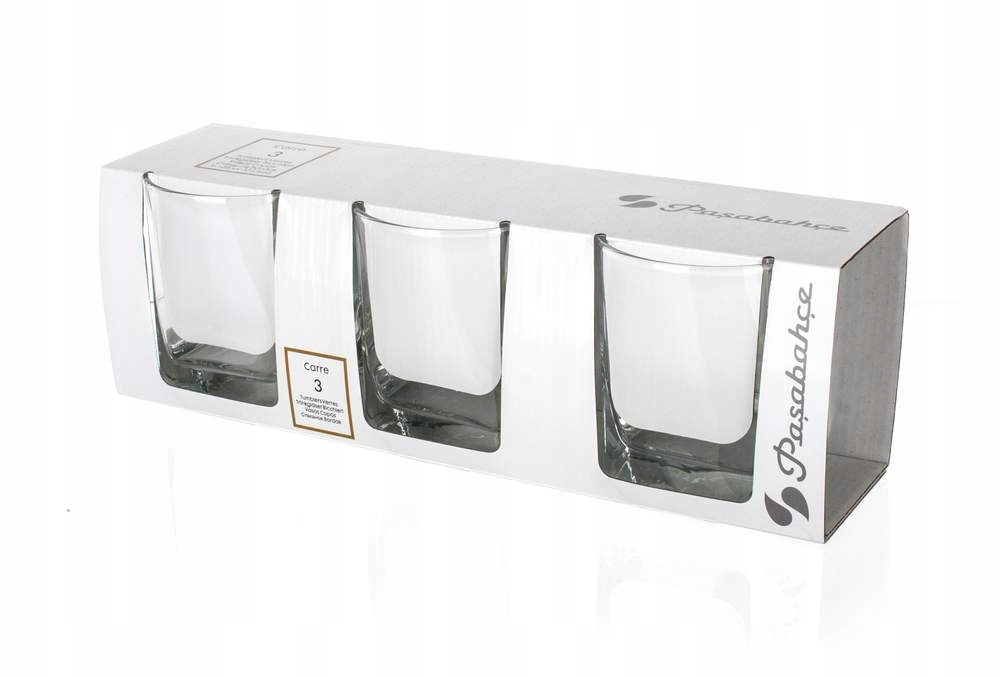SZKLANKI niskie napój whisky 3 x 310 ml PASABAHCE Marka Pasabahce
