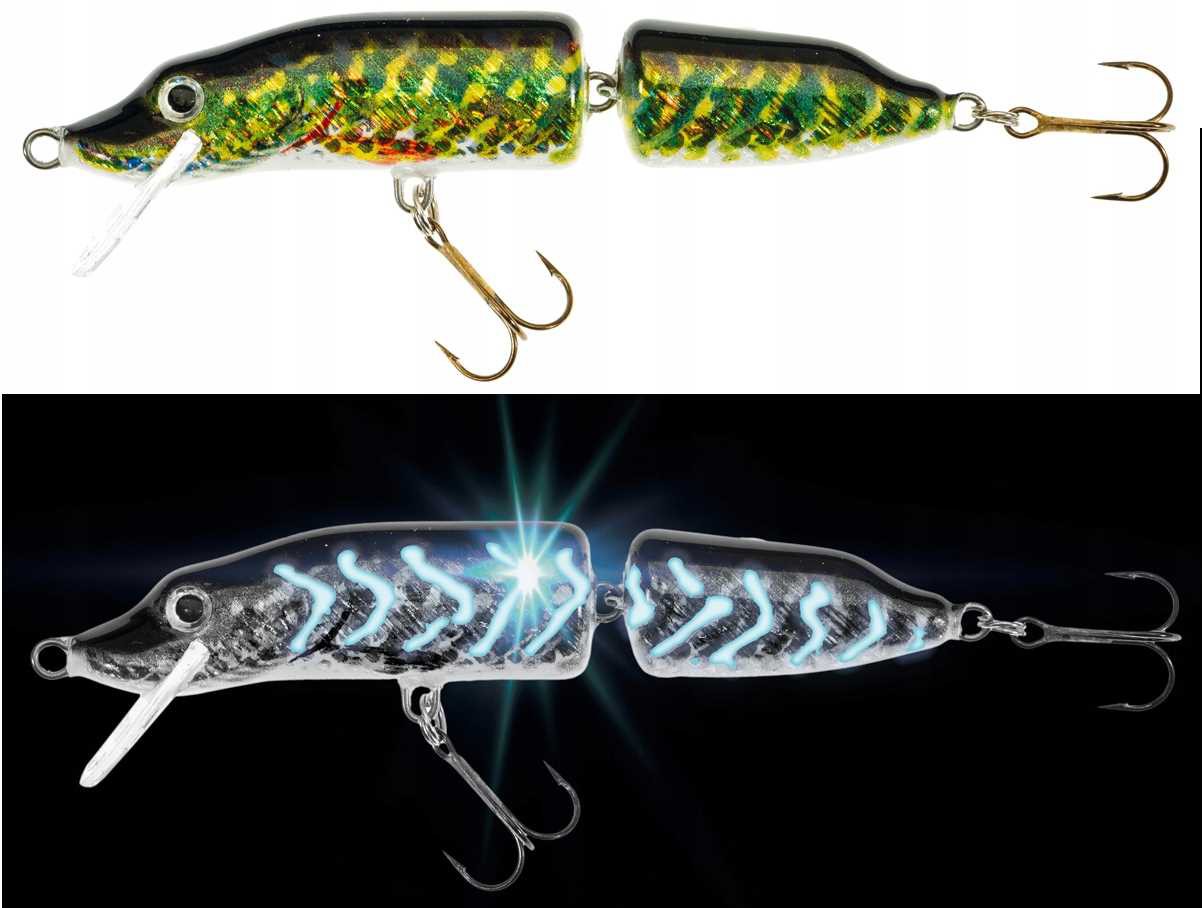 Wobler łamany Jaxon Holo Fat Pike Uv 10cm 10g