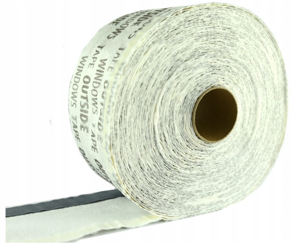 Taśma do ciepłego montażu okien 100mm/25m + BUTYL