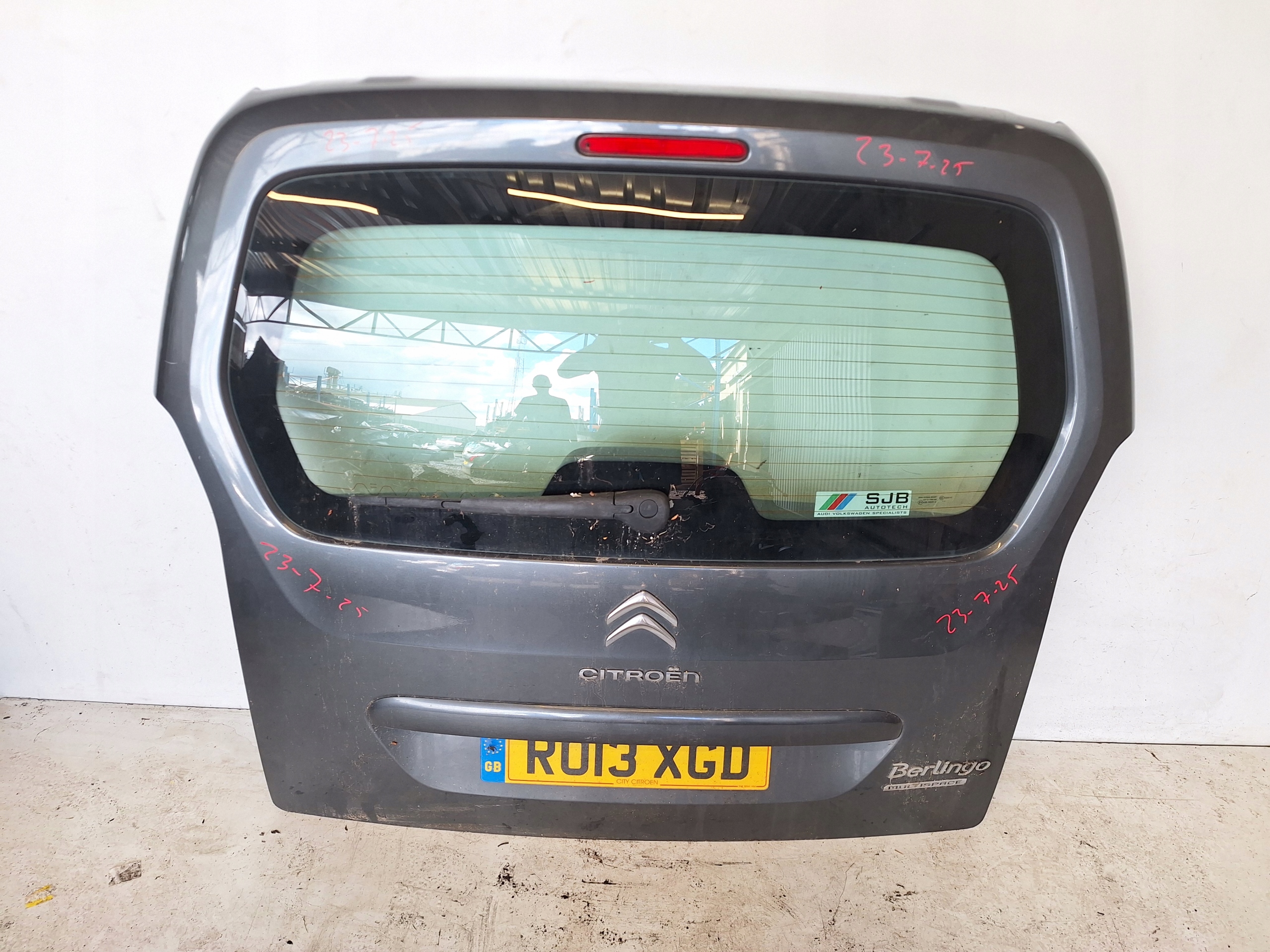 CITROEN BERLIGNO III 08-18 boot door