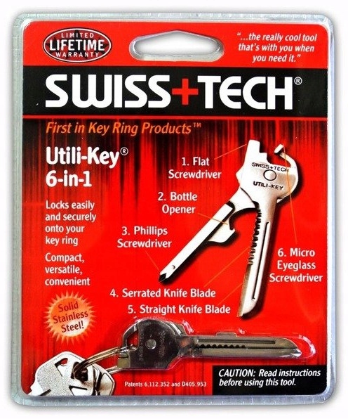 

Multitool niezbędnik Swiss Tech 6w1 klucz nóż