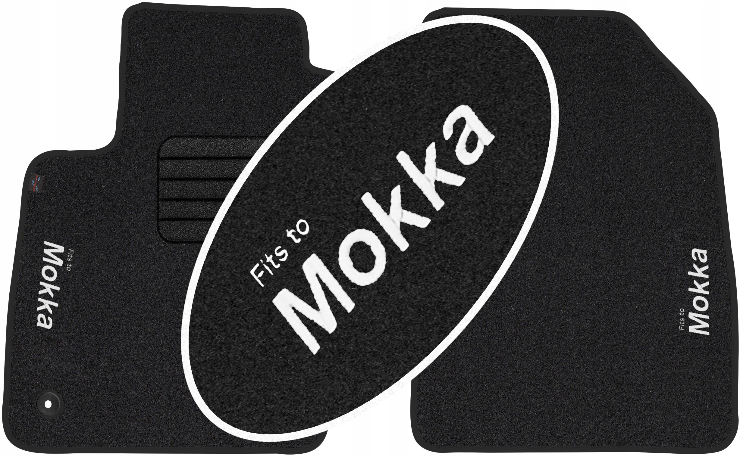 

Opel Mokka 2012-2016 Dywaniki z Haftem