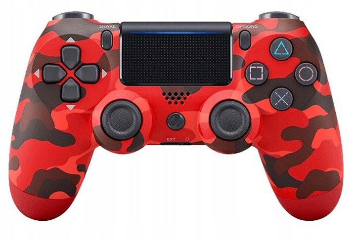 

Bezprzewodowy Pad Do PS4 czerwony kamuflaż red