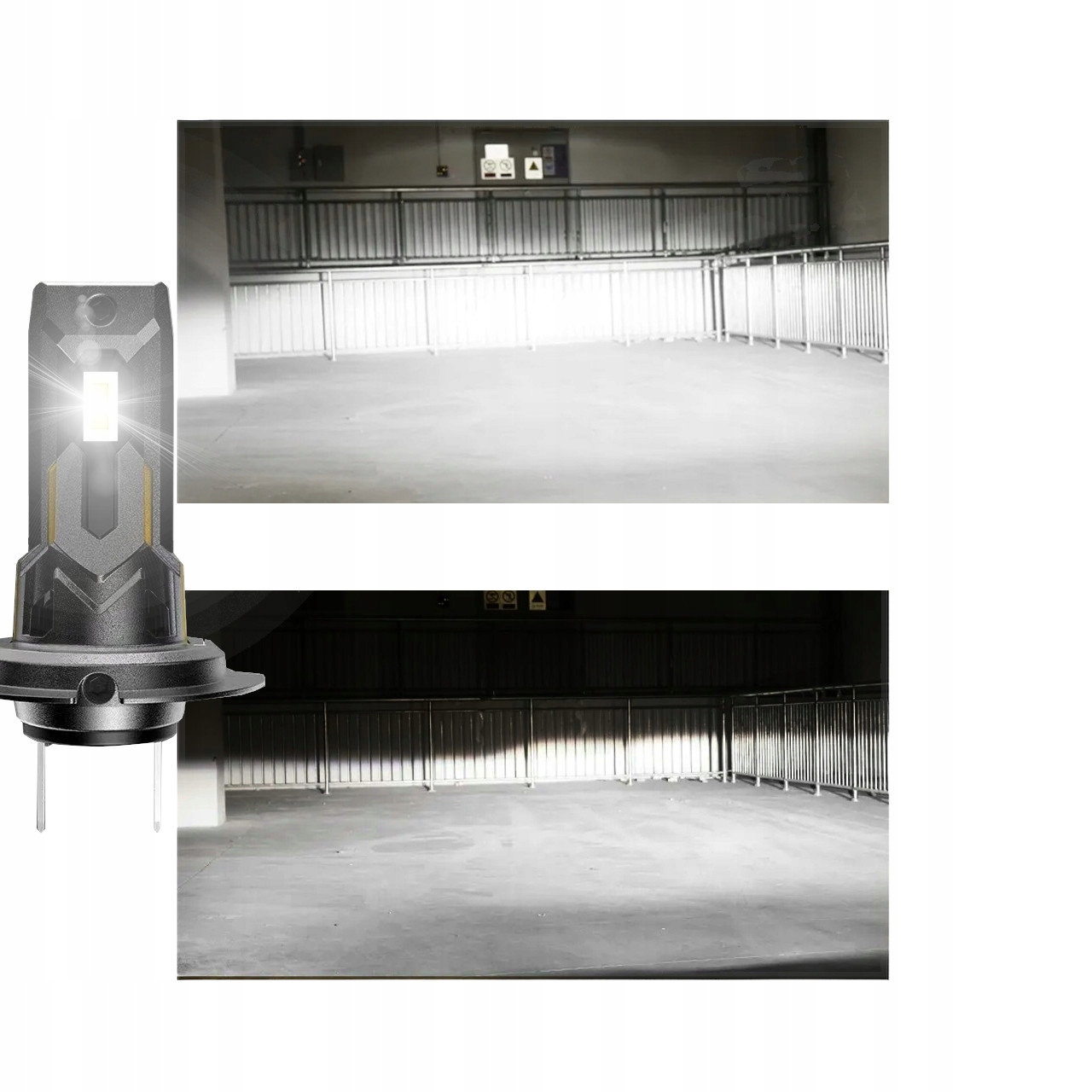 Żarówki H7 LED biała 6500K 1do1 12V CANBUS 2x ŻARÓWKA MOCNE CSP XENO PURE Producent Inny