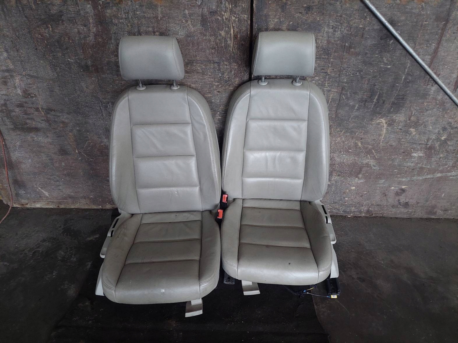 seats KOMPLET left right seat rear part + side AUDI A6 C6